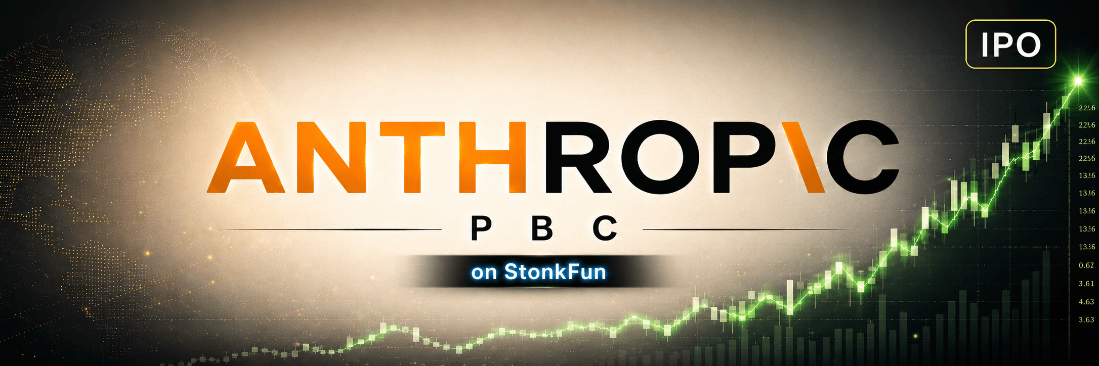 Anthropic PBC — ANTH ticker narrative, IPO chart, on StonkFun